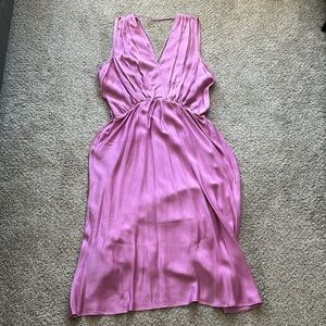 BR Jessie Satin Midi Dress